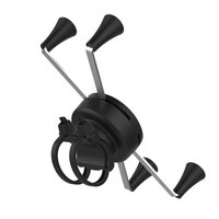 RAM X-Grip Large Phone Mount with Low-Profile Zip Tie Handlebar Base