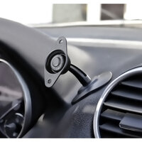 RAM Lil Buddy Adhesive Dash Mount with Diamond Plate