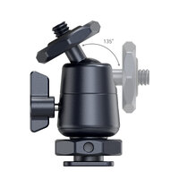 SmallRig Mini Ball Head with Removable Cold Shoe Twin Pack