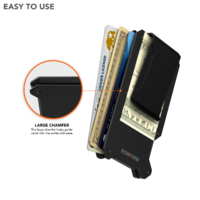 ROKFORM Aluminum Magnetic Wallet with RFID Blocking