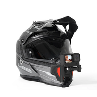 Telesin 2nd Generation Motorcycle Helmet Chin Mount - Orange