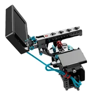 Kondor Blue Mondoties Cable Management Clips (1/4"-20) Blue