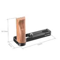SmallRig L-Shaped Wooden Grip for Canon G7X Mark III - LCC2445