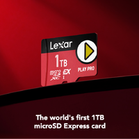 Lexar® PLAY PRO 1TB microSDXC™ Express Card