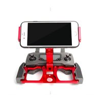 Full CNC Aluminium RED Tablet/Phone Holder For Mavic Air 2 / Mavic Mini / Mavic 2 / Mavic Pro / Mavic Air