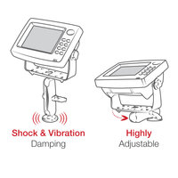 RAM Drill-Down Marine Electronic Mount