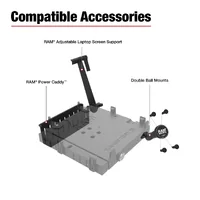 RAM Tough-Tray III Spring Loaded Laptop Tray