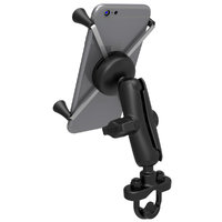 RAM X-Grip Large Phone Mount with Handlebar U-Bolt Base - Medium