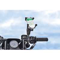 RAM X-Grip Phone Mount with Brake/Clutch Reservoir Base - Medium
