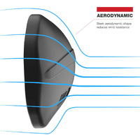 RAM Tough-Mirror Left Mirror with Ball