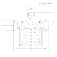 RAM Fishfinder Deck Kit with Dual Humminbird Helix 8-10 & XPLORE Mount