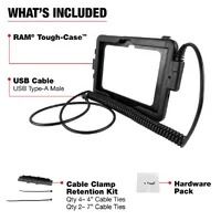 RAM Tough-Case for Samsung Tab Active Pro - Type A Male USB