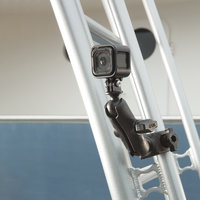 RAM Tough-Claw Double Ball Mount with Universal Action Camera Adapter