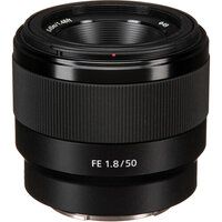Sony FE 50mm f/1.8 Full-frame Lens (open box)