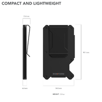 ROKFORM Aluminum Magnetic Wallet with RFID Blocking