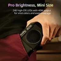 Large View SmallRig RM 40C mini LED Video Light 5359