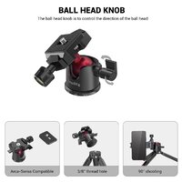 SmallRig Tabletop Mini Tripod w/Panoramic Ballhead BUT2664