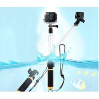 Floating Extension Rod Selfie Stick for Action Cameras