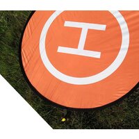 75cm Drone Landing Pad (Orange and Black)