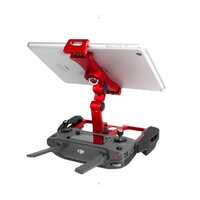 Full CNC Aluminium RED Tablet/Phone Holder For Mavic Air 2 / Mavic Mini / Mavic 2 / Mavic Pro / Mavic Air