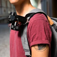 Peak Design Capture Camera Clip v3 - Silver - With Standard Plate