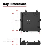 RAM Tough-Tray III Spring Loaded Laptop Tray