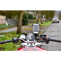 RAM X-Grip Large Phone Mount with Handlebar U-Bolt Base - Medium