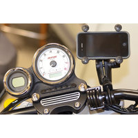 RAM X-Grip Phone Mount with Handlebar U-Bolt Base - Medium