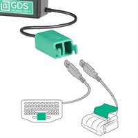 GDS Tough-Dock + Dual USB-A for iPad Pro 12.9 3-6, Pro 13 & Air 13