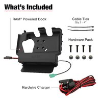 RAM Power + Data Dock for Tab Active5 & 3 with Speaker Box