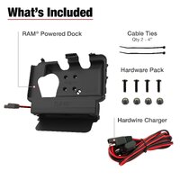 RAM Powered Dock for Tab Active5 & 3 with Speaker Box