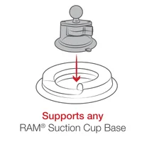 RAM Portable Friction Dashboard Base