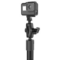 RAM Tough-Pole 48" Camera Mount with Double Pipe & Dual Track Base