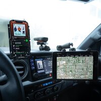 RAM Track Ball Double Ball Mount with Garmin Spine Clip Holder