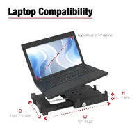 RAM Tough-Tray III Spring Loaded Laptop Tray