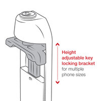 GDS Locking Vehicle Phone Dock with USB Type-C 3.1 for IntelliSkin