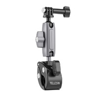 TELESIN Aluminum Universal Handlebar Mount for Action Cameras & Phones