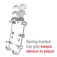RAM Quick-Grip XL Phone Mount with Handlebar U-Bolt Base - Short