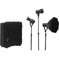 Aputure Storm 80c 3 Head Kit Inc Rolling Carry Case