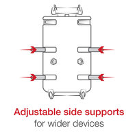RAM Quick-Grip XL Phone Mount with Handlebar U-Bolt Base - Short