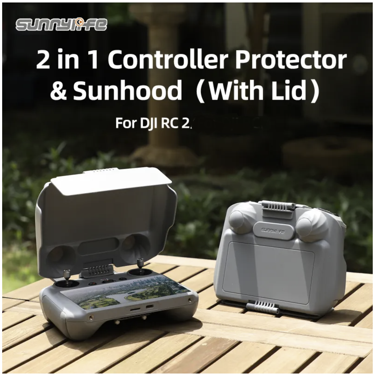 2in1 Sunshade for DJI RC 2 - Drone Depot - NZ Authorised DJI Retailer