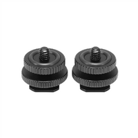 SmallRig Cold Shoe Adapter wit 3/8" to 1/4"  2pcs Pack 1631 
