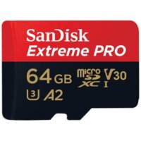 SanDisk 64GB Extreme PRO MicroSDHC Memory Card (170MB/s)