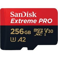 SanDisk 256 GB Extreme PRO A2 MicroSDHC Memory Card (170 MB/s)