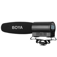 BOYA BY-DMR7 Shotgun Microphone with Integrated Flash Recorder