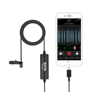 BOYA BY-DM1 Lavalier Microphone for Apple Smartphones