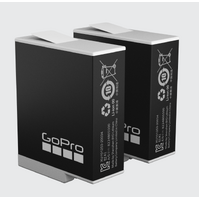 GoPro Enduro Rechargeable Battery 2-Pack For HERO12 / HERO11 / HERO10 / HERO9 Black
