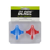 Blade Inductrix Canopy Set Red & Blue