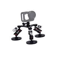 Flexible CNC Triple Magnet Vehicle Mount for Action Cameras