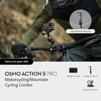 DJI Osmo Action 5 Pro Motorcycling / Mountain Cycling Combo